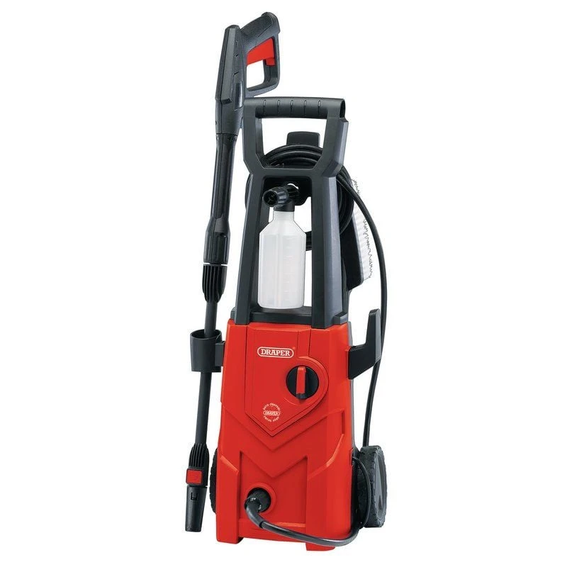 Draper PW1600/90D/RED 230V Pressure Washer, 1,600W, 135Bar, Red - (00786) 3 Draper PW1600/90D/RED 230V Pressure Washer, 1,600W, 135Bar, Red - (00786)