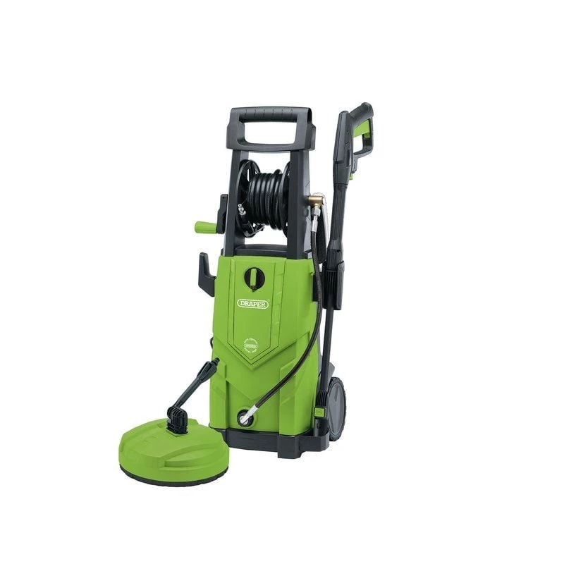 Draper PW2200/110D/GRN 230V Pressure Washer, 2,200W, 165Bar, Green - (03095) 3 Draper PW2200/110D/GRN 230V Pressure Washer, 2,200W, 165Bar, Green - (03095)