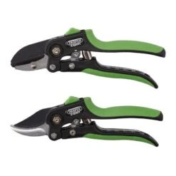Draper BASEC/2 Anvil And Bypass Secateurs Set, 200mm (2 Piece)