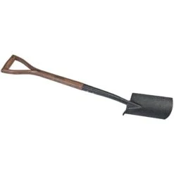 Draper A520EH/I Carbon Steel Border Spade With Ash Handle - (14305)