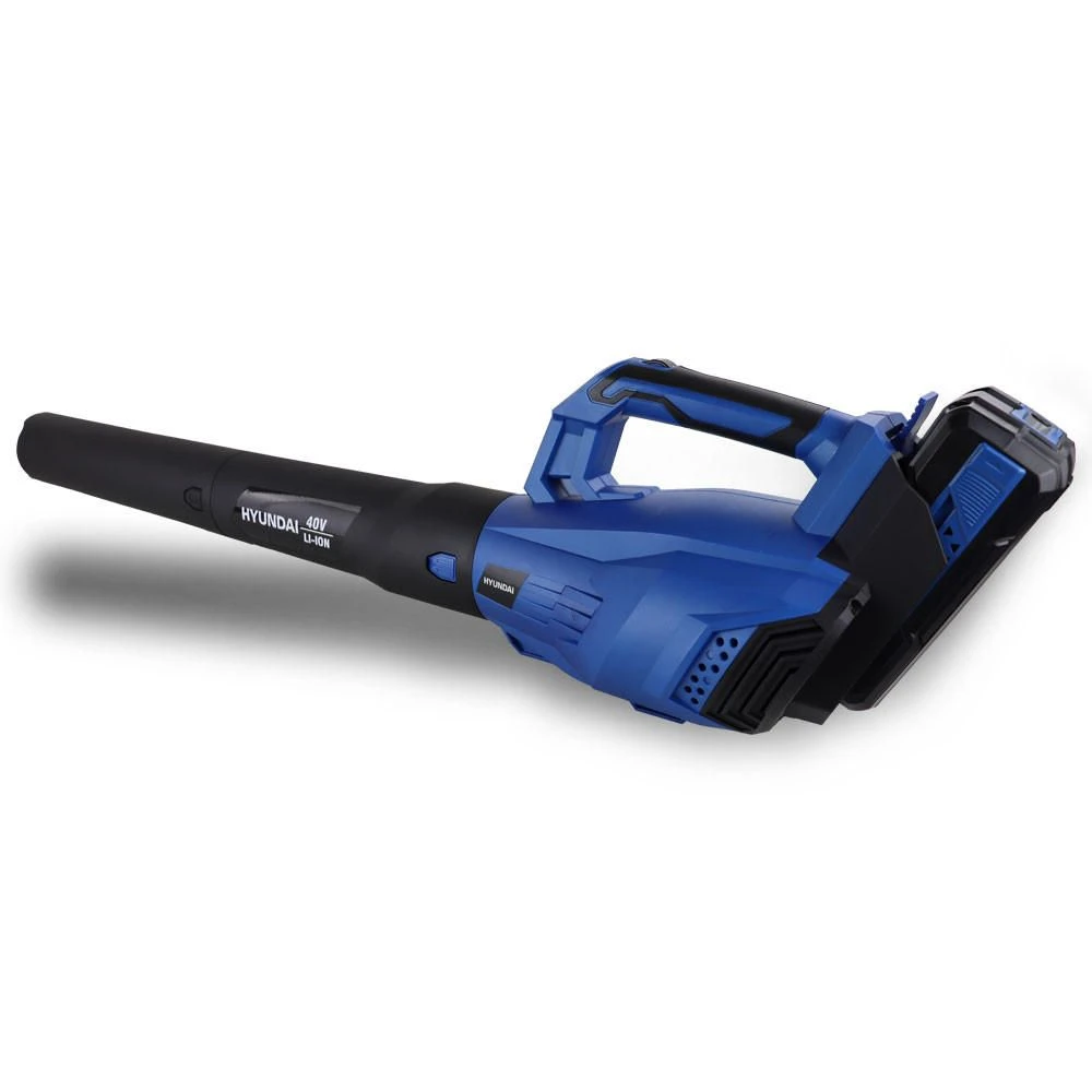 Hyundai 40V Lithium-Ion Battery-Powered Cordless Leaf Blower | HYB40LI 4 Hyundai 40V Lithium-Ion Battery-Powered Cordless Leaf Blower | HYB40LI - Image 2