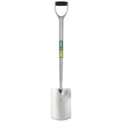 Draper DSS-EL/I Extra Long Stainless Steel Garden Spade With Soft Grip - (83754)