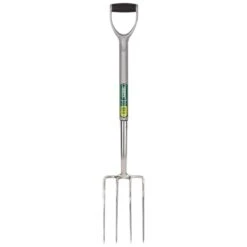 Draper 307EH/I Stainless Steel Garden Fork With Soft Grip Handle - (83755)