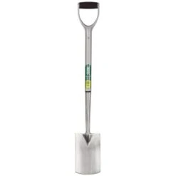 Draper 720EH/I Stainless Steel Soft Grip Border Spade - (83758)