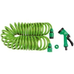 Draper GCH1DD Recoil Hose With Spray Gun And Tap Connector, 10m - (83984)