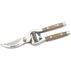 Draper GSHERB/1 Bypass Secateurs With Ash Handles, 210mm
