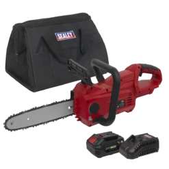 Sealey CP20VCHSKIT1 Cordless Chainsaw 25cm 20V 4Ah SV20 Series Kit