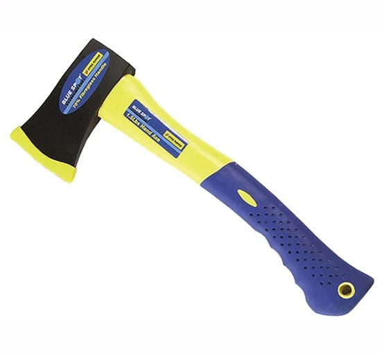 BlueSpot Tools Hand Axe Fibreglass Handle 1.1/2Lb - Axe Hand 3 BlueSpot Tools Hand Axe Fibreglass Handle 1.1/2Lb - Axe Hand