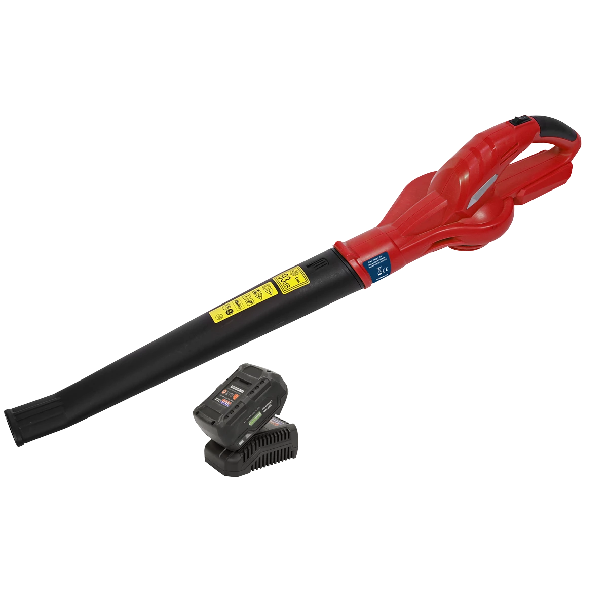Sealey CB20VCOMBO4 Leaf Blower Cordless 20V With 4Ah Battery & Charger 3 Sealey CB20VCOMBO4 Leaf Blower Cordless 20V With 4Ah Battery & Charger