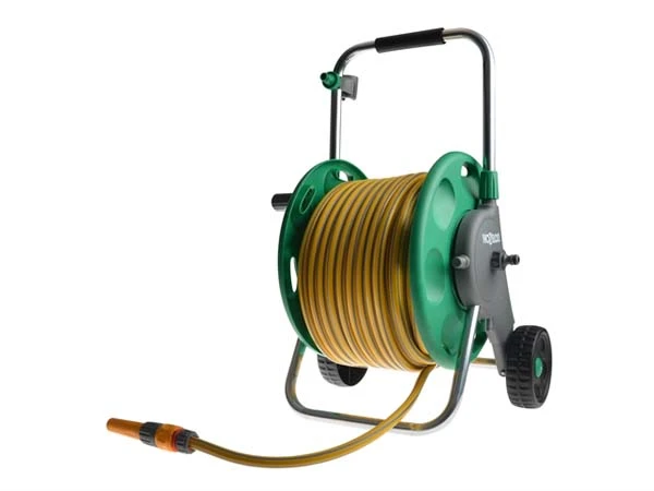 Hozelock 2435 Assembled Reel + 50 Metres Of Hose + Fittings - 243 4 Hozelock 2435 Assembled Reel + 50 Metres Of Hose + Fittings - 243 - Image 2