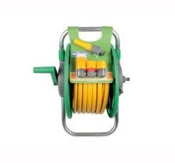 Hozelock 2431 Assembled Reel + 25 Metres Of Hose + Fittings - 243