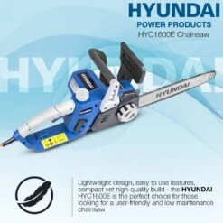Hyundai 1600W / 230V, 14" Bar Electric Chainsaw | HYC1600E -Horti Gear Sales Store hyc1600e 20
