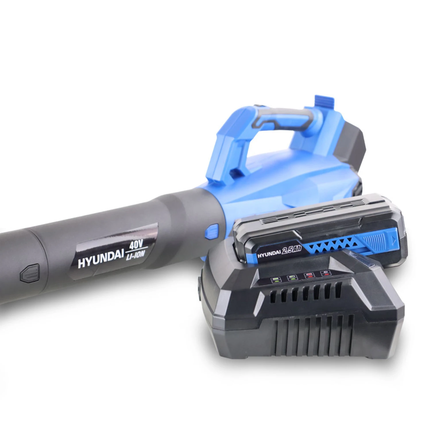 Hyundai 40V Lithium-Ion Battery-Powered Cordless Leaf Blower | HYB40LI 5 Hyundai 40V Lithium-Ion Battery-Powered Cordless Leaf Blower | HYB40LI - Image 3