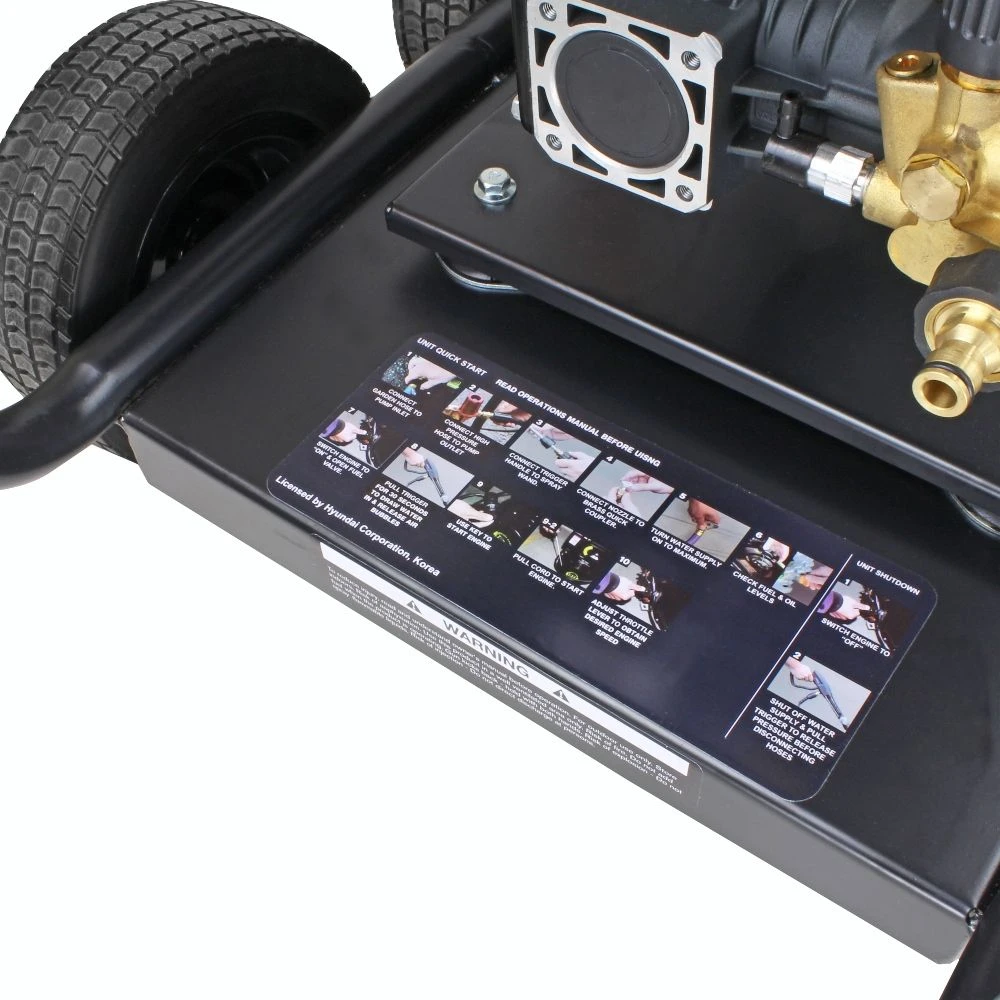 Hyundai 4000psi 498cc 15L/min Diesel Pressure Washer | HYW4000DE 10 Hyundai 4000psi 498cc 15L/min Diesel Pressure Washer | HYW4000DE - Image 8