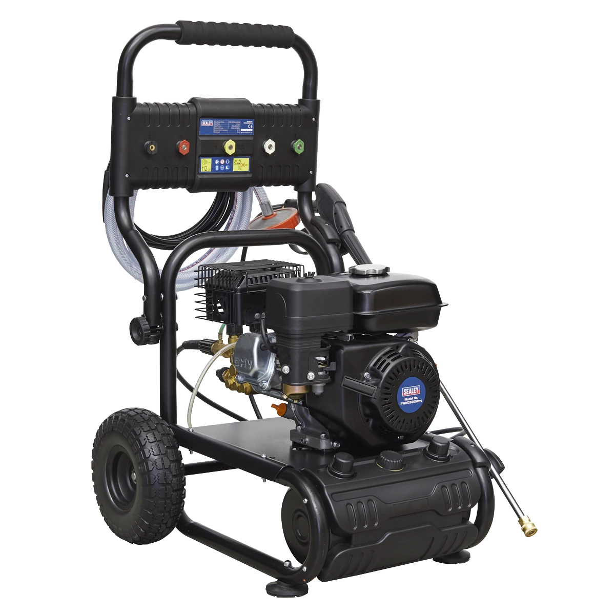 Sealey PWM2500SP Pressure Washer 220bar 540L/hr Self-Priming 6.5hp Petrol 3 Sealey PWM2500SP Pressure Washer 220bar 540L/hr Self-Priming 6.5hp Petrol