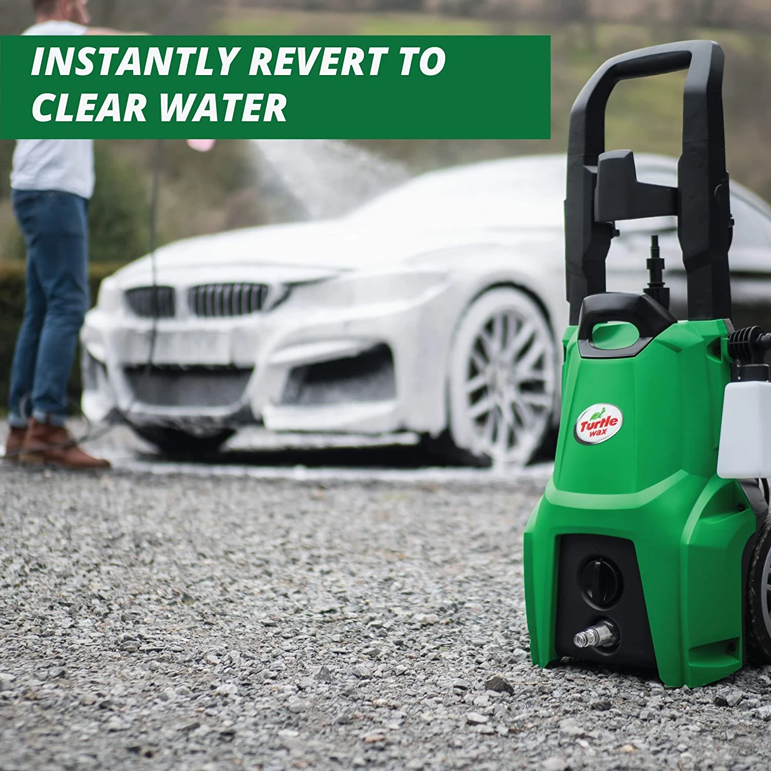 Turtle Wax TW120 Pressure Washer 120bar High-Pressure Washer 1600w - TW120 Home Kit 5 Turtle Wax TW120 Pressure Washer 120bar High-Pressure Washer 1600w - TW120 Home Kit - Image 3