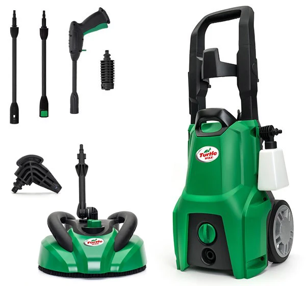 Turtle Wax TW120 Pressure Washer 120bar High-Pressure Washer 1600w - TW120 Home Kit 3 Turtle Wax TW120 Pressure Washer 120bar High-Pressure Washer 1600w - TW120 Home Kit