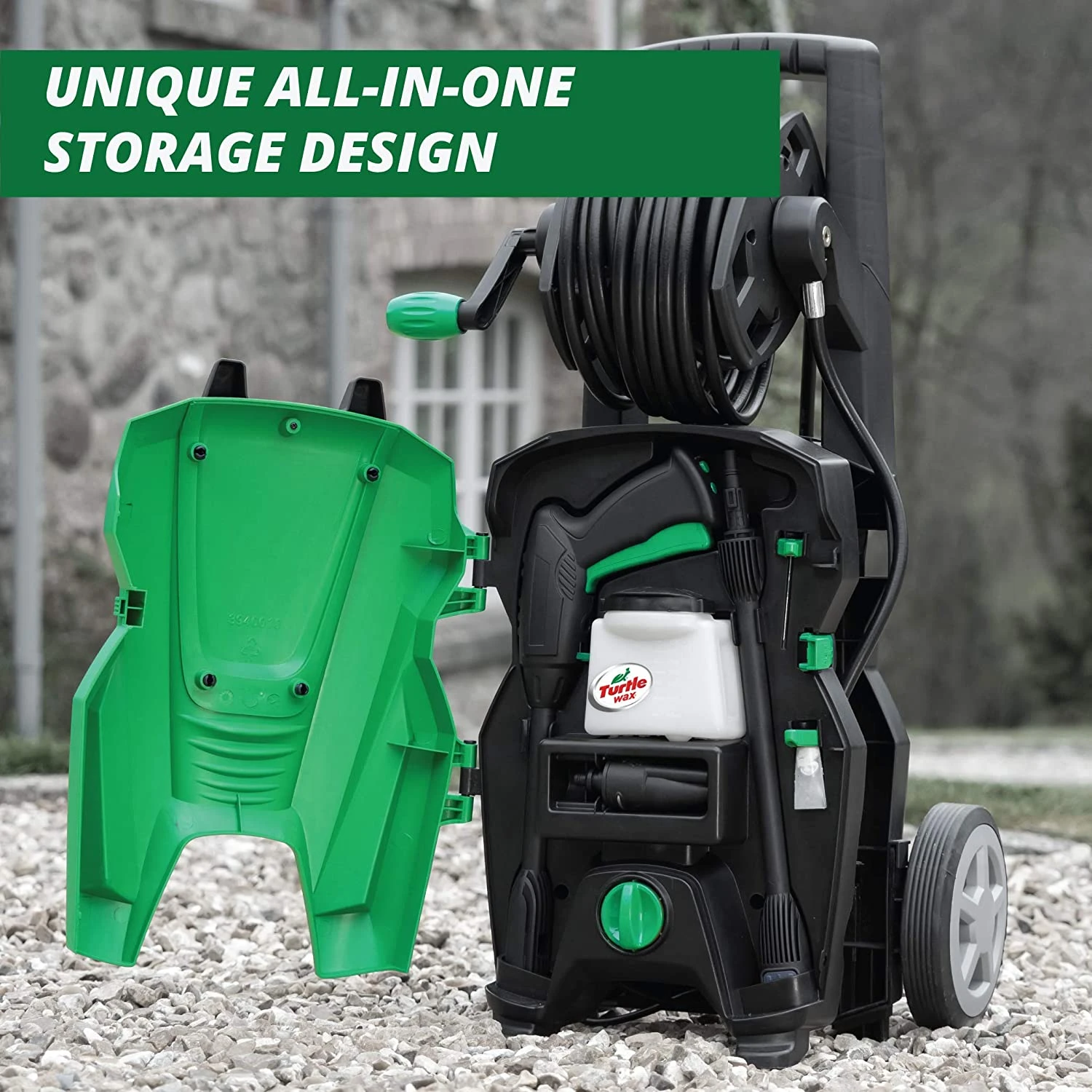 Turtle Wax TW135 Pressure Washer 135bar High-Pressure Washer 1800w - Turtle Wax TW135 Pressure Washer 5 Turtle Wax TW135 Pressure Washer 135bar High-Pressure Washer 1800w - Turtle Wax TW135 Pressure Washer - Image 3