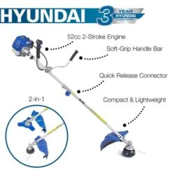 Hyundai 52cc Petrol Grass Trimmer / Strimmer / Brushcutter | HYBC5200X -Horti Gear Sales Store viqxalsp 31577